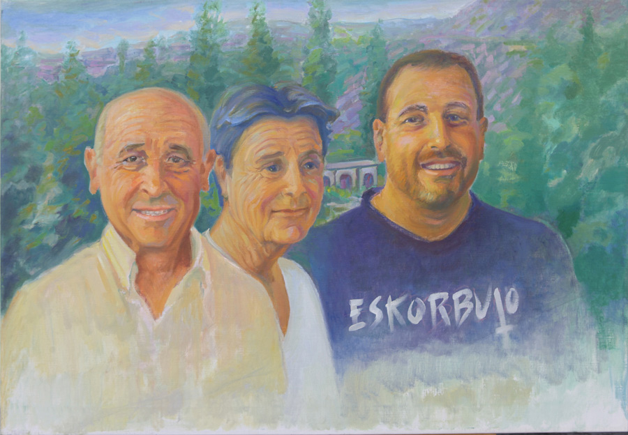Retrato de la familia Castilla